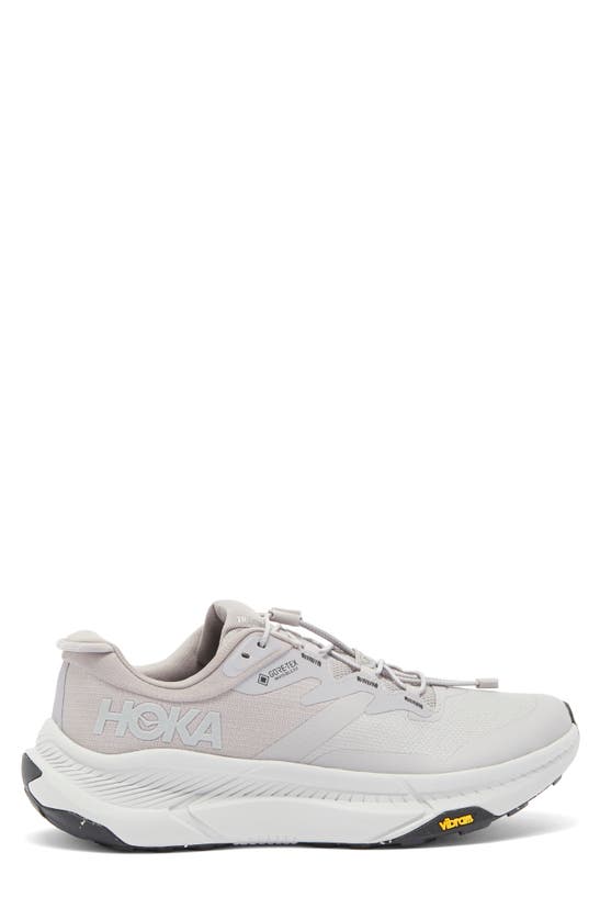 Shop Hoka Transport Gore-tex® Waterproof Running Shoe In Opal / Vaporous