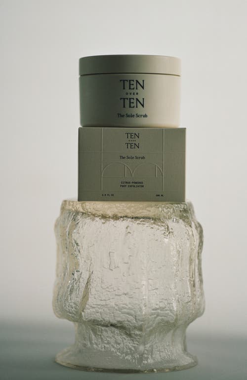Tenoverten The Sole Scrub Foot Exfoliator In No Color