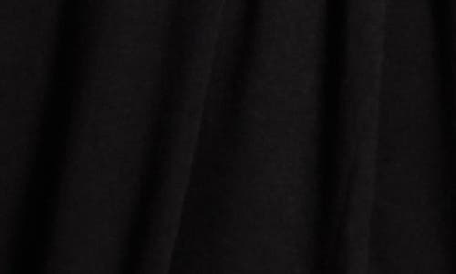 Shop 24seven Comfort Apparel Banded Blouson Top In Black