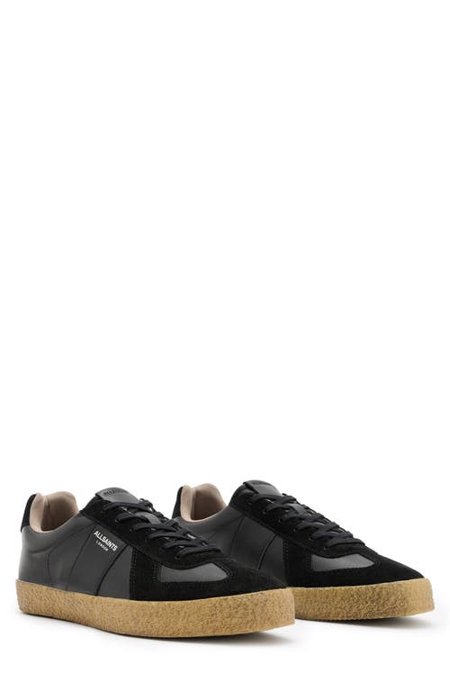 Allsaints Jaimee Low Top Sneaker In Black