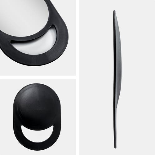 Zadro Hand Mirror With Handle In Black