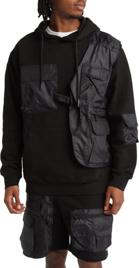 Multi top pocket hoodie