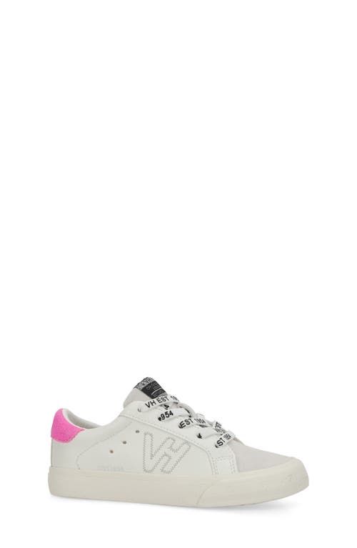 Vintage Havana Kids' Vita Sneaker In White/grey/pink