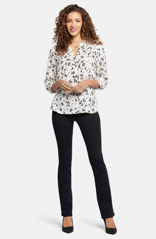 Shop Nydj Pintuck Blouse In Sugarville
