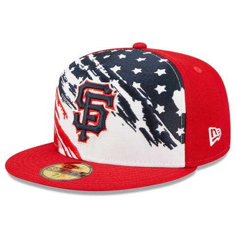 Boston Red Sox 2019 Stars & Stripes 4Th Of July 9Twenty Adjustable Hat Navy  One Size