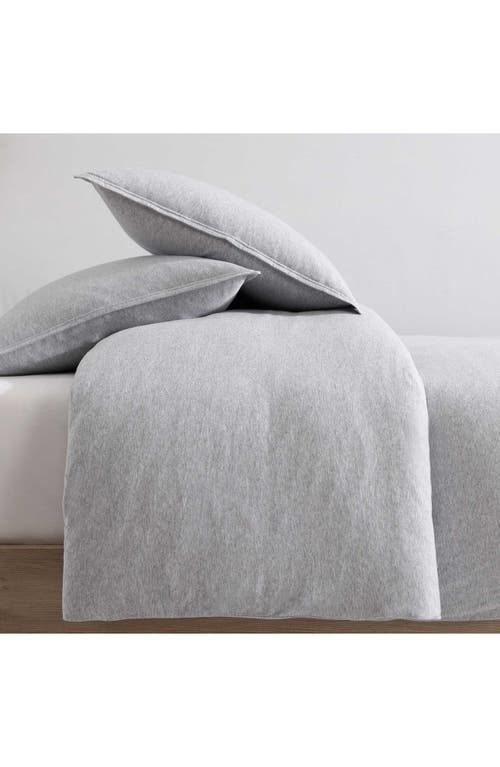 Calvin Klein Modern Mélange Comforter & Shams Set In Grey Blue Heather