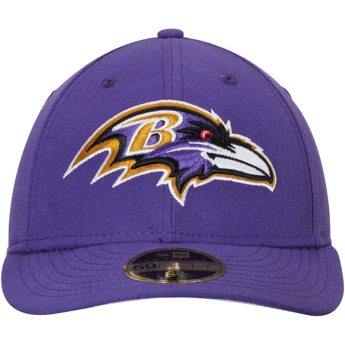 purple baltimore ravens hat