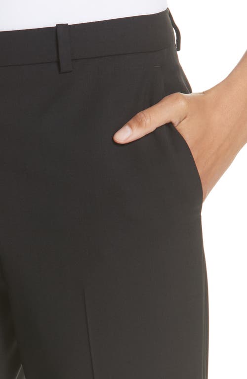Theory Demitria 2 Stretch Wool Suit Pants In Black - 001