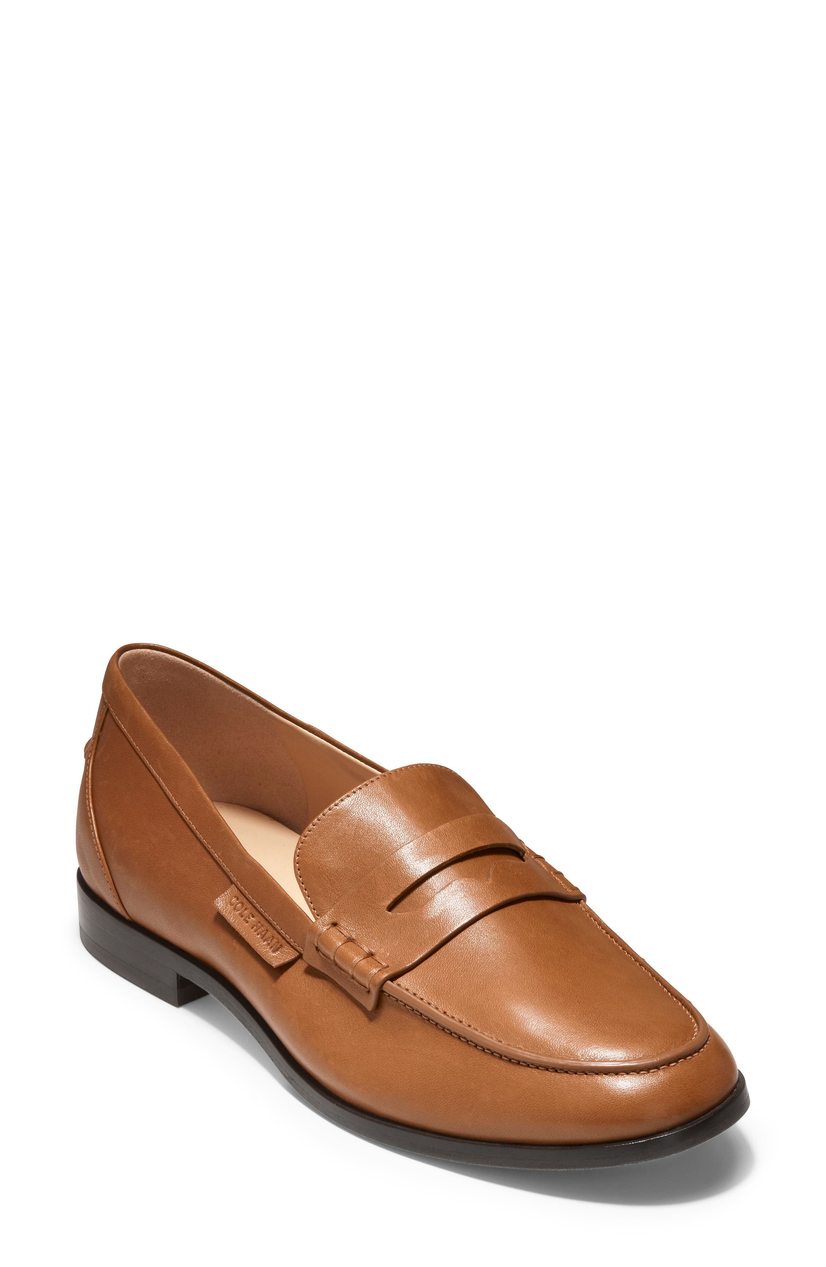 cole haan penny loafers womens