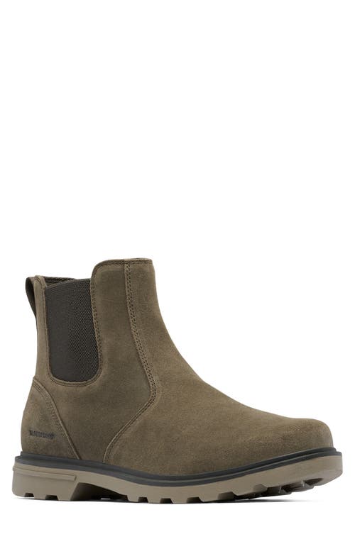 SOREL Carson Waterproof Chelsea Boot Major/Ancient Fossil at Nordstrom,