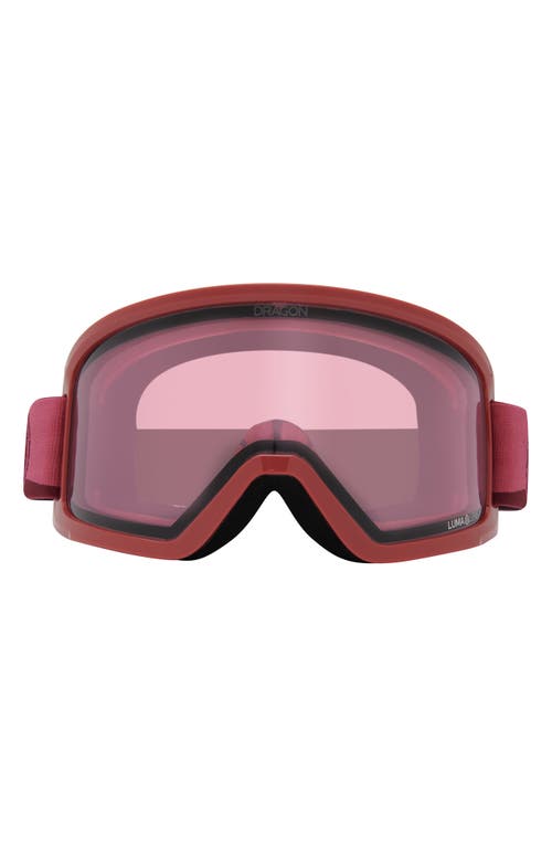 DX3 OTG 61mm Snow Goggles in Fuschia Lll Trose