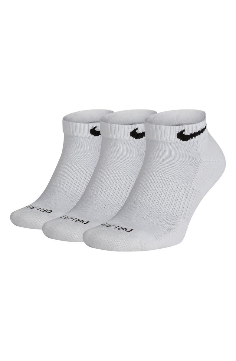 Nike Dry 3-Pack Everyday Plus Cushion Low Training Socks | Nordstrom