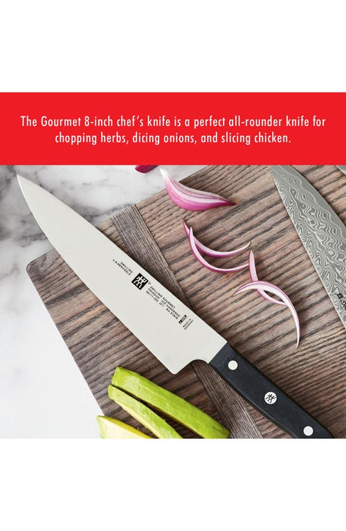 Shop Zwilling Gourmet 8-inch Chef's Knife In Silver