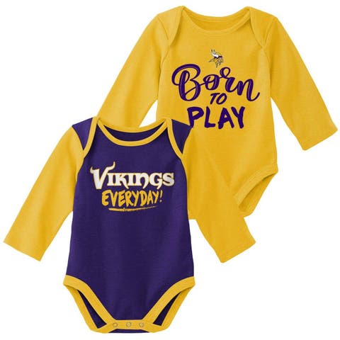 Steelers Black & Gold Longleeve Onesie--2 Pack