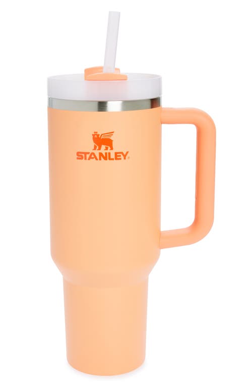 Stanley The Quencher H2.0 Flowstate -Ounce Tumbler in Nectarine at Nordstrom
