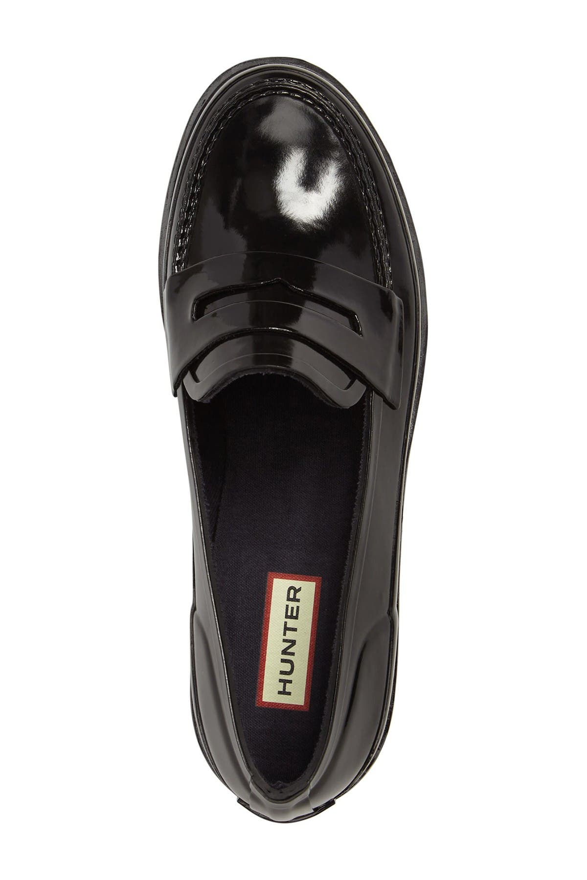 hunter penny loafers