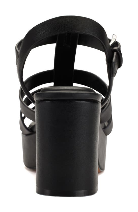Dkny Fisherman Platform Sandal In Black