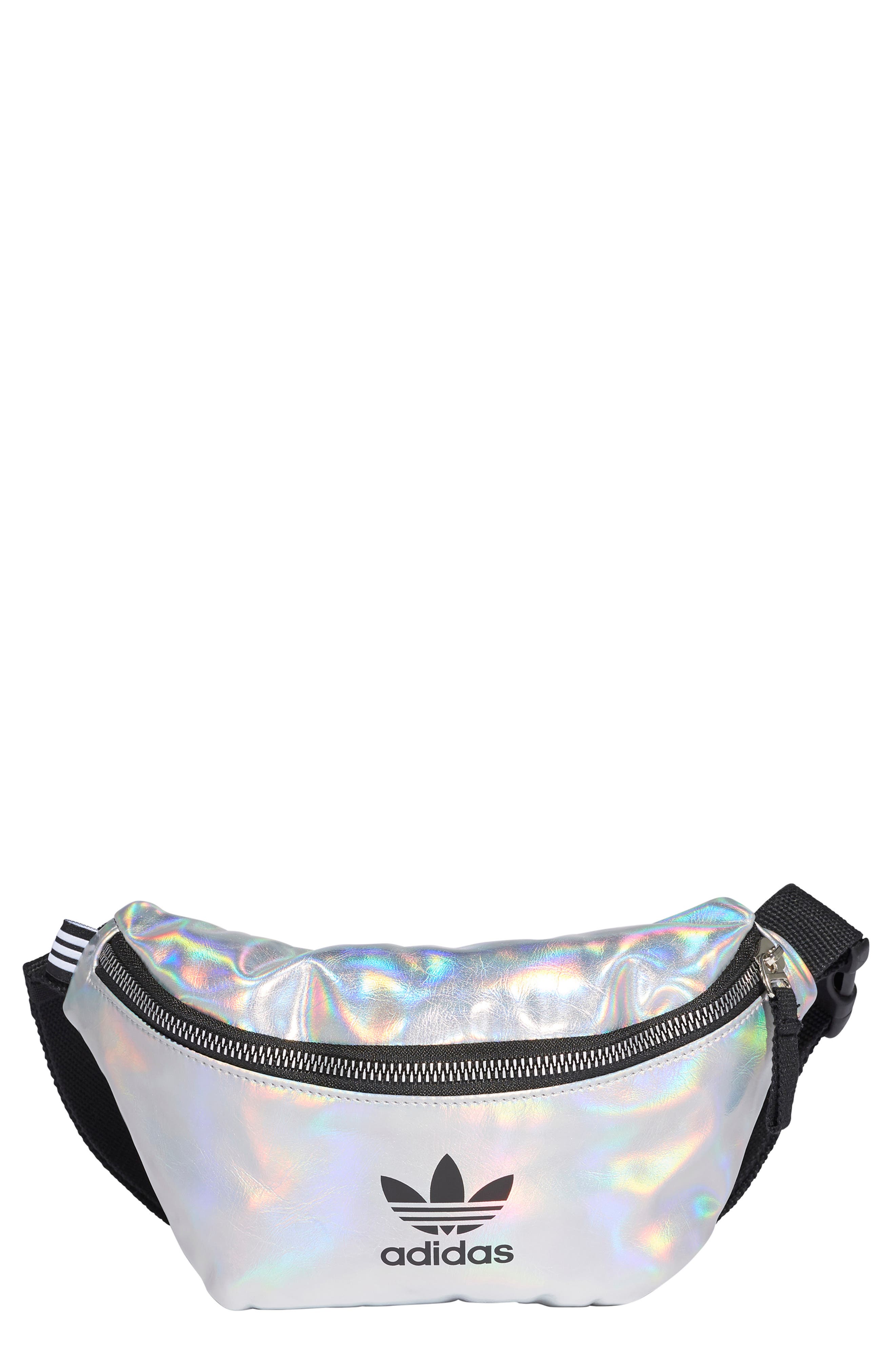 holographic adidas fanny pack