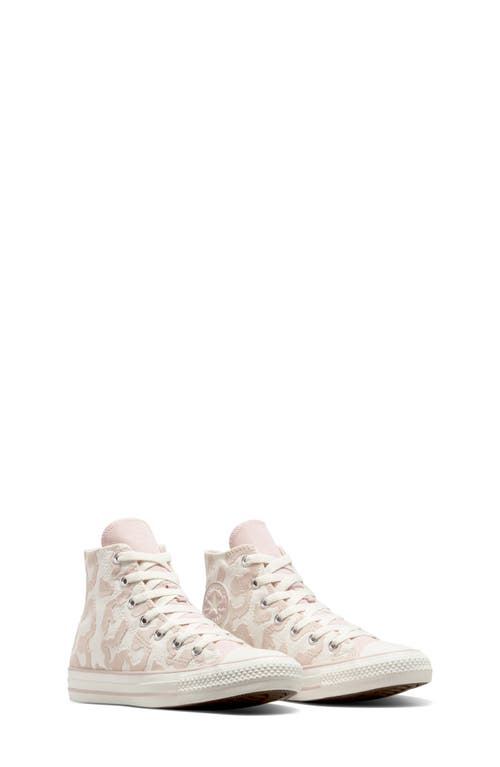 Converse Kids' Chuck Taylor® All Star® High Top Sneaker In Egret/flush Stone/egret