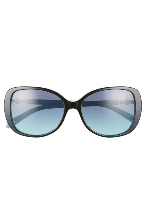 Tiffany & Co Eyewear In Black/blue Gradient