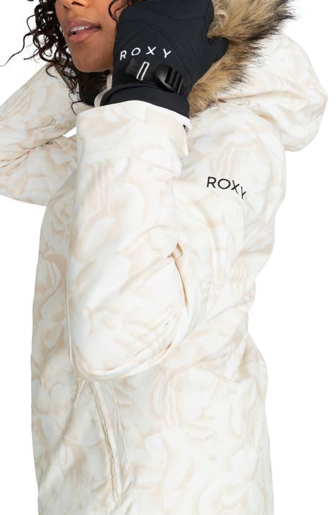 Jet Ski Technical Snow Jacket with Removable Faux Fur Trim and Hood