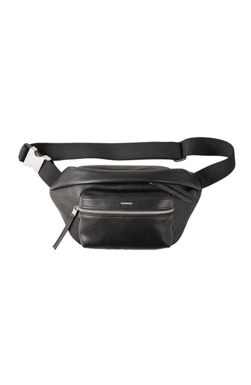 Sandro Crossbody Belt Bag In Black