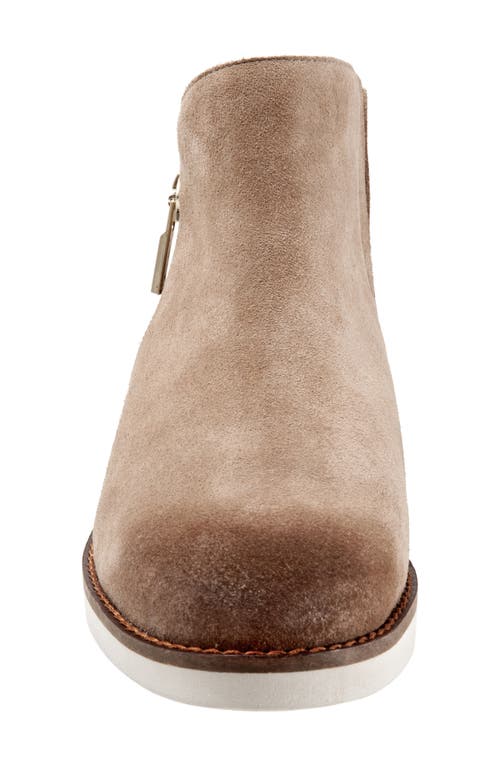 Shop Softwalk ® Wesley Bootie In Stone Leather