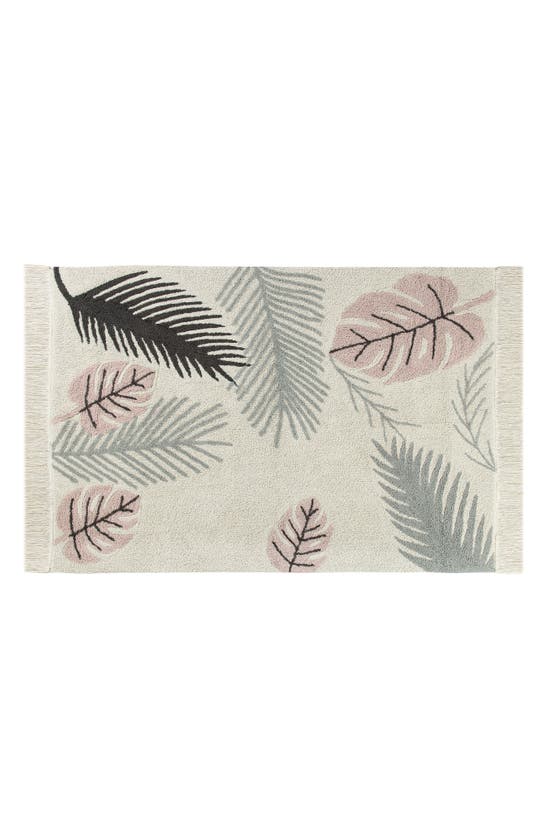 Shop Lorena Canals Tropical Rug In Tropical Pink