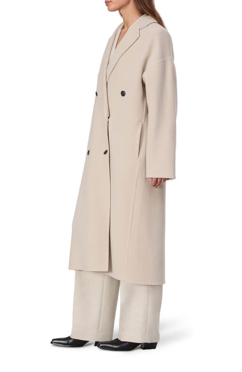 Shop Rag & Bone Thea Wool Blend Coat In Oatmeal