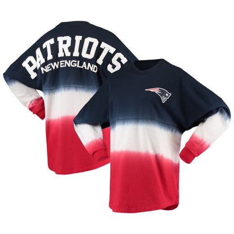 New England Patriots Men's Long Sleeve Angle Tee - Black/White