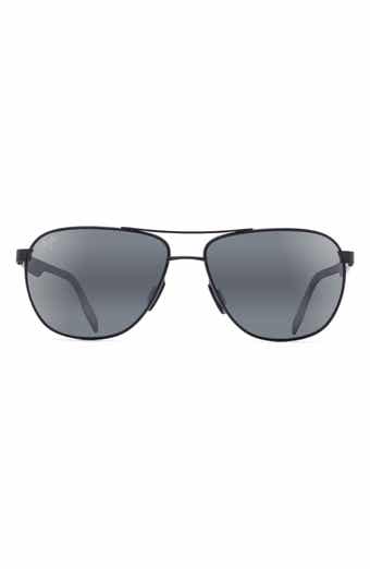 Maui Jim Guardrails 56mm PolarizedPlus2 Aviator Sunglasses