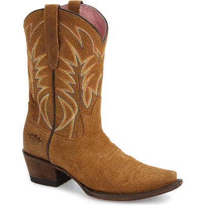 Lane Boots X Junk Gypsy Dirt Road Dreamer Western Boot- Brown