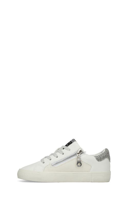 Shop Vintage Havana Kids' Layne Sneaker In White/pink/pop