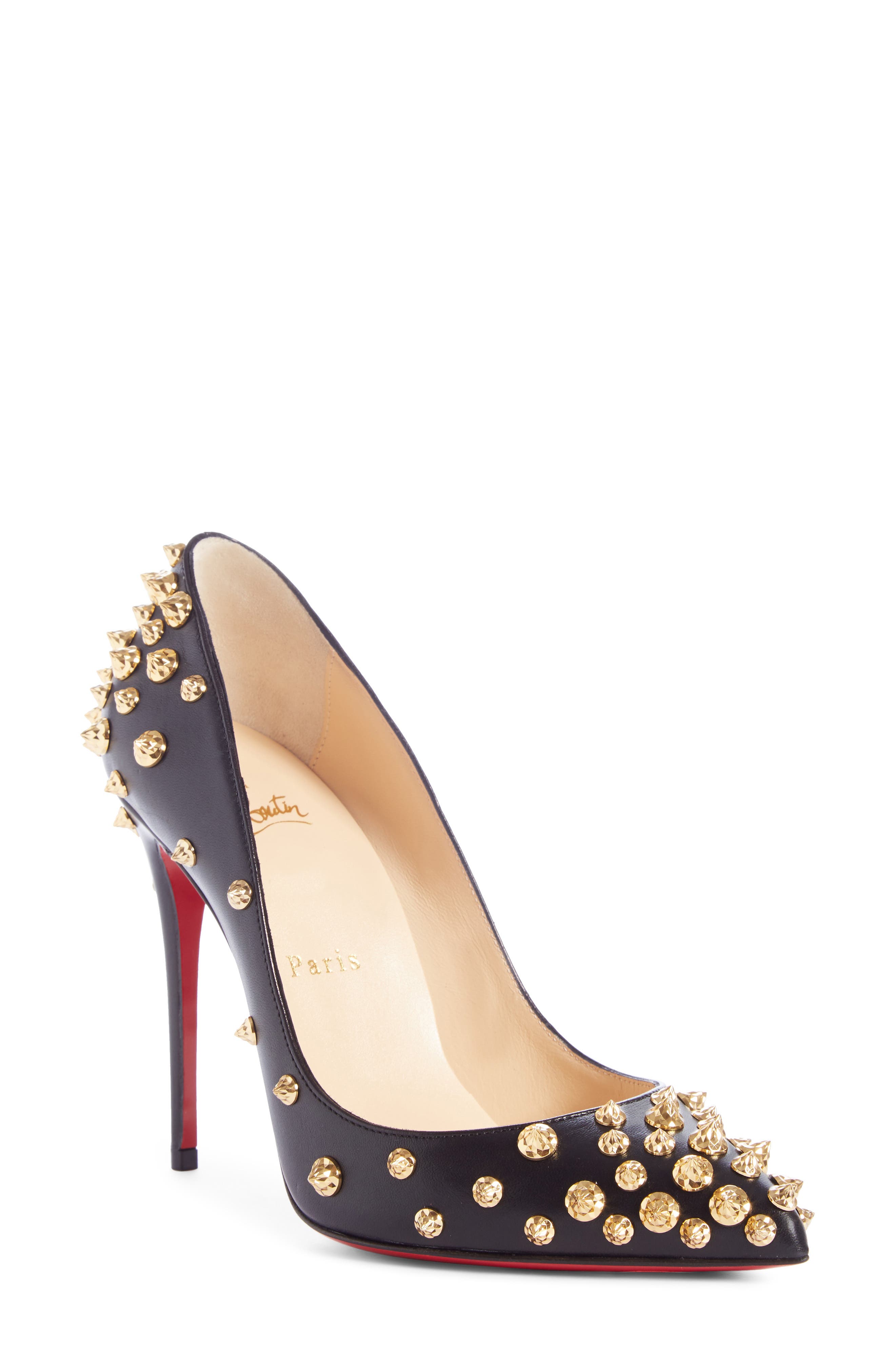 louboutin spiked pumps
