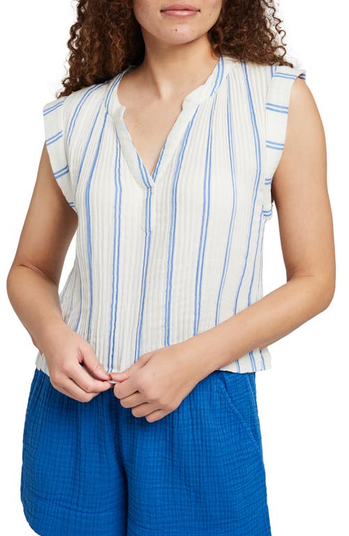 Faherty Dylan Organic Cotton Gauze Top at Nordstrom,