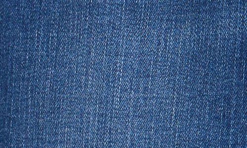 Shop Tucker + Tate Kids' Elastic Waist Straight Leg Jeans In Mid Indigo Wash