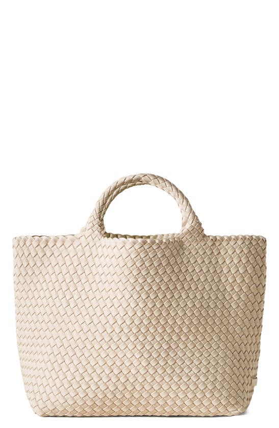 Shop Naghedi Medium St. Barths Tote In Ecru