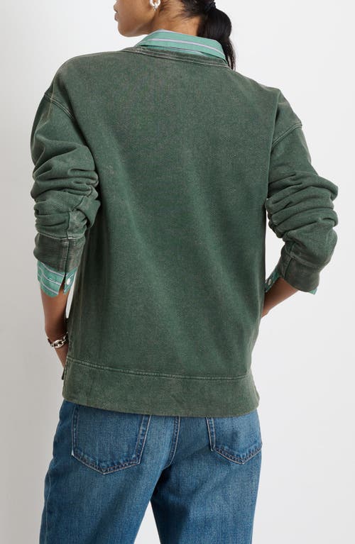 Shop Alex Mill Frankie Sweatshirt In Pine Grove