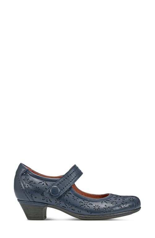 Rockport Cobb Hill Alesia Mary Jane Pump In Dark Blue