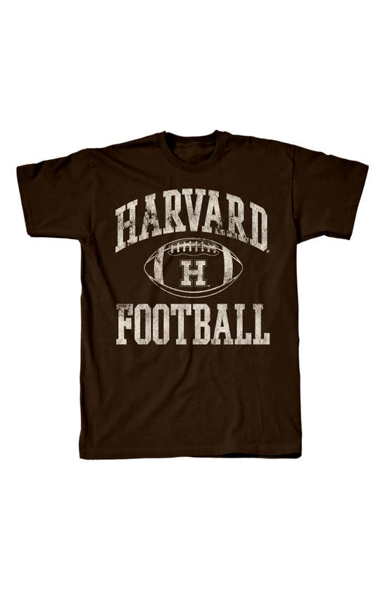 Shop Tsc Miami Harvard Football Cotton Graphic T-shirt In Dark Chocolate