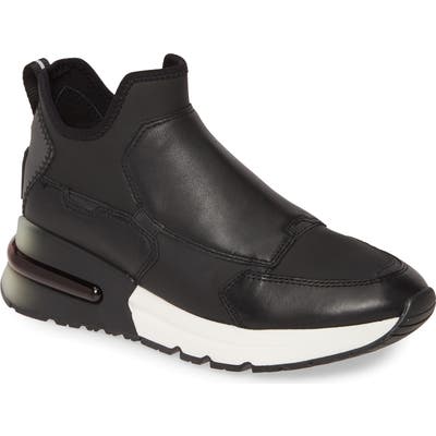 Ash Krystal High Top Sneaker, Black