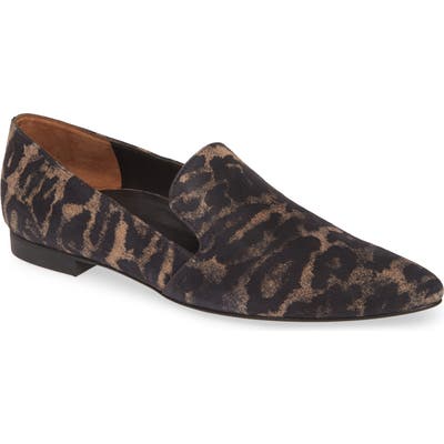Paul Green Belinda Pointed Toe Loafer, US / 6.5UK - Brown