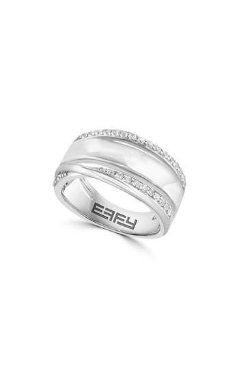Effy Zircon Ring In Silver