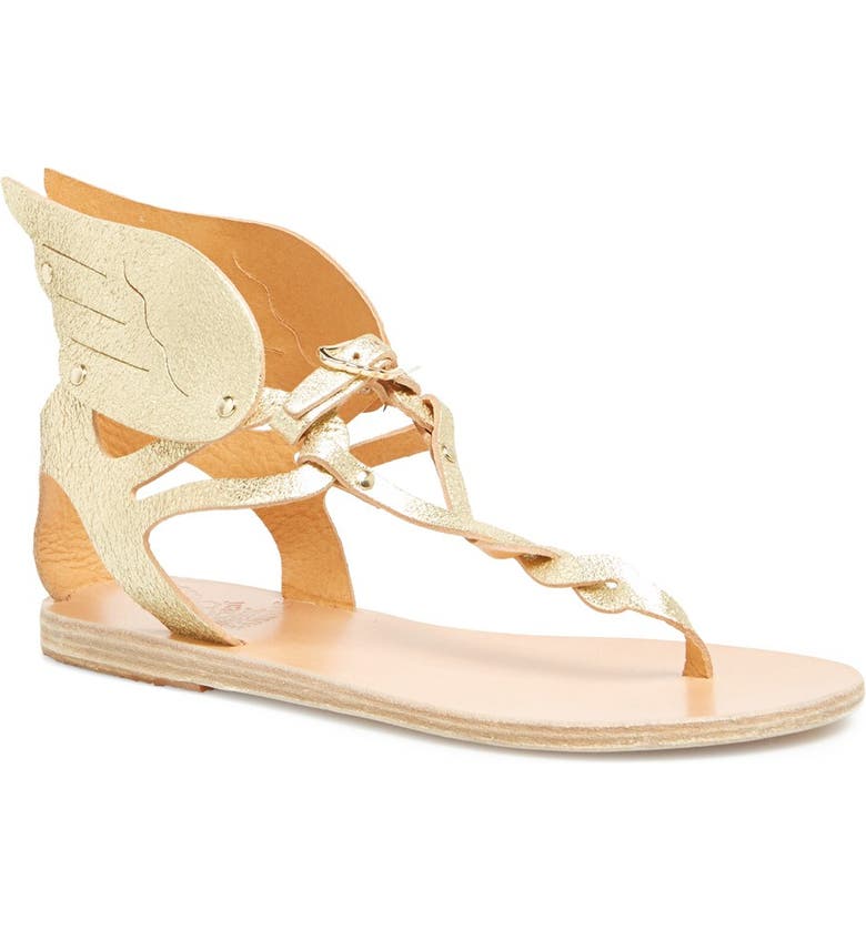 Ancient Greek Sandals 'Xenia' Metallic Leather Thong Sandal | Nordstrom