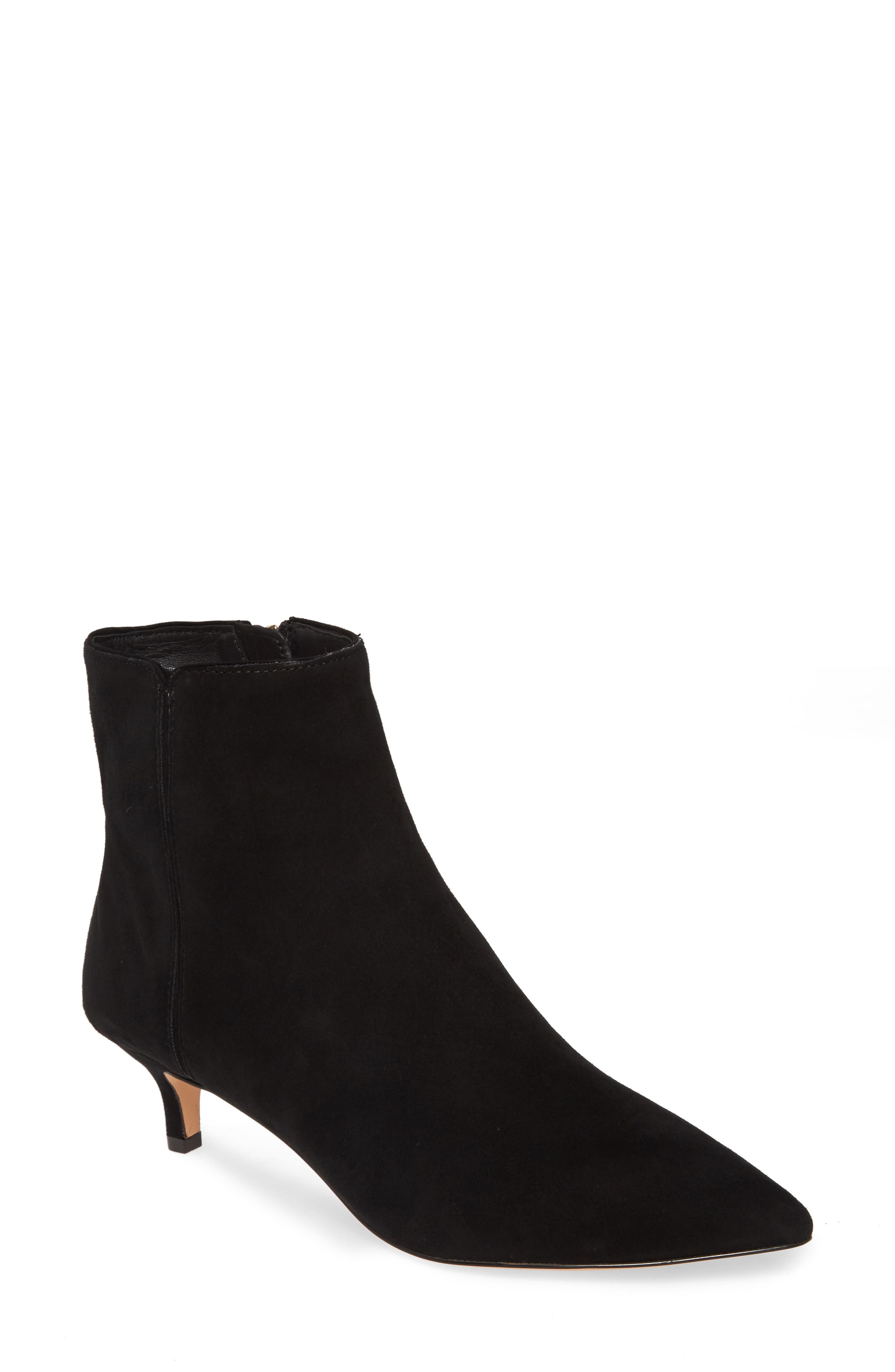 J.Crew Fiona Kitten Heel Bootie (Women 