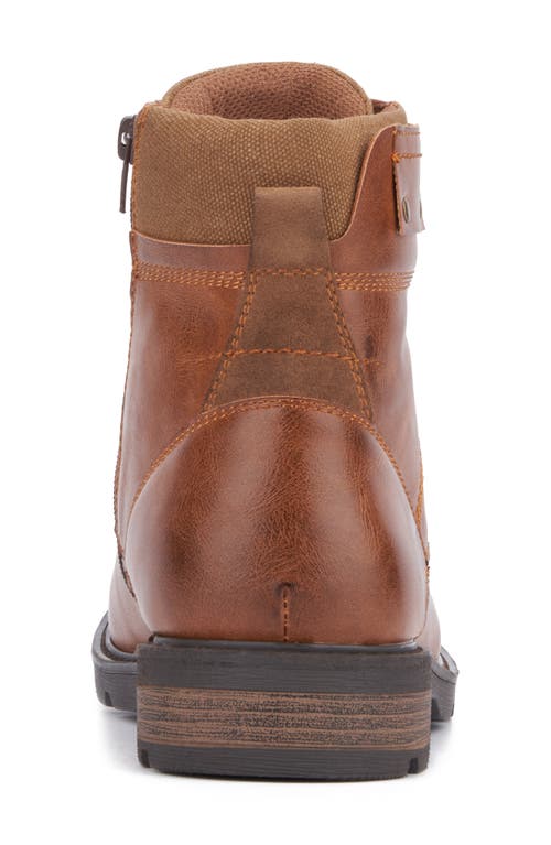 Reserve Footwear Ryan Combat Boot In Cognac