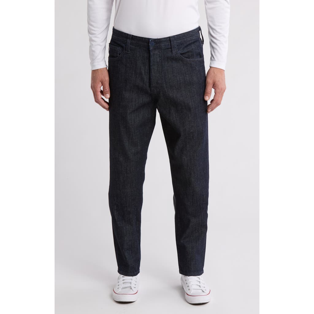 Ag Lochlan Relaxed Straight Jeans In Monolith