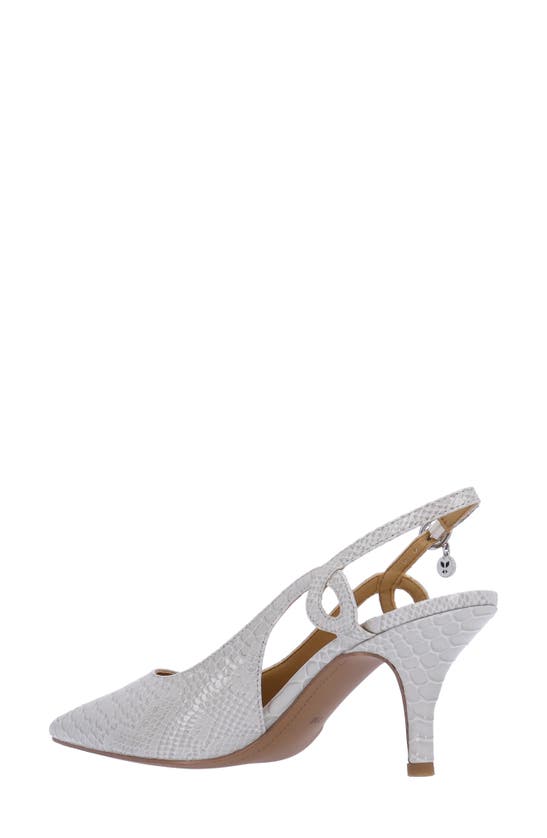 Shop J. Reneé Tindra Pointed Toe Slingback Pump In Light Grey