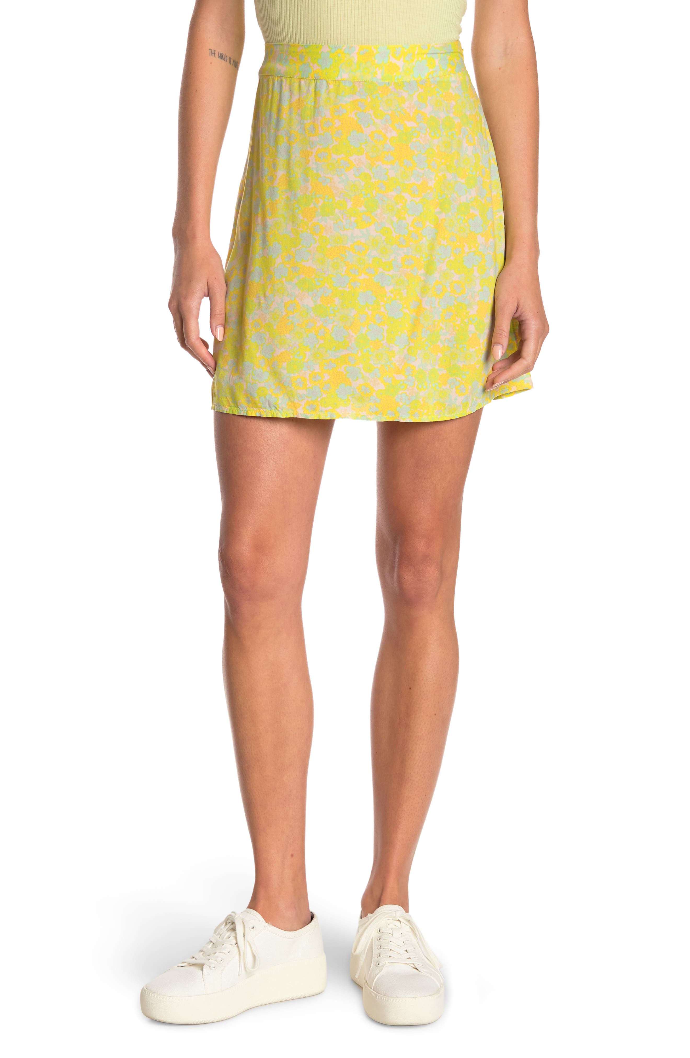 brown plaid skirt nordstrom rack