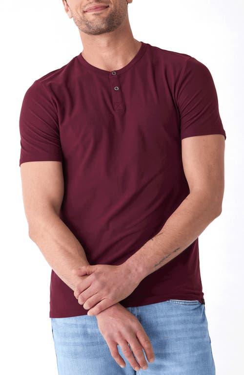 Threads 4 Thought Frederick Luxe Henley In Royal Burgundy